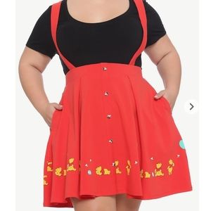 Disney Winnie The Pooh Suspender Skirt